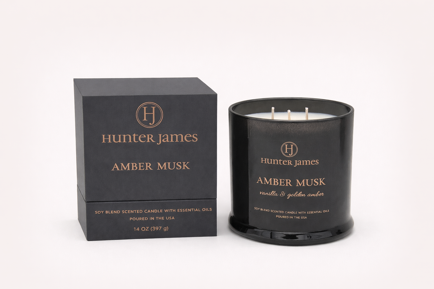 Amber Musk Candle