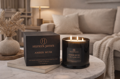 Amber Musk Candle