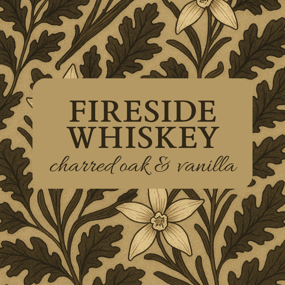 14oz Fireside Whiskey Soy Candle