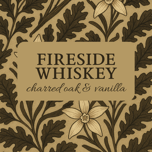 14oz Fireside Whiskey Soy Candle