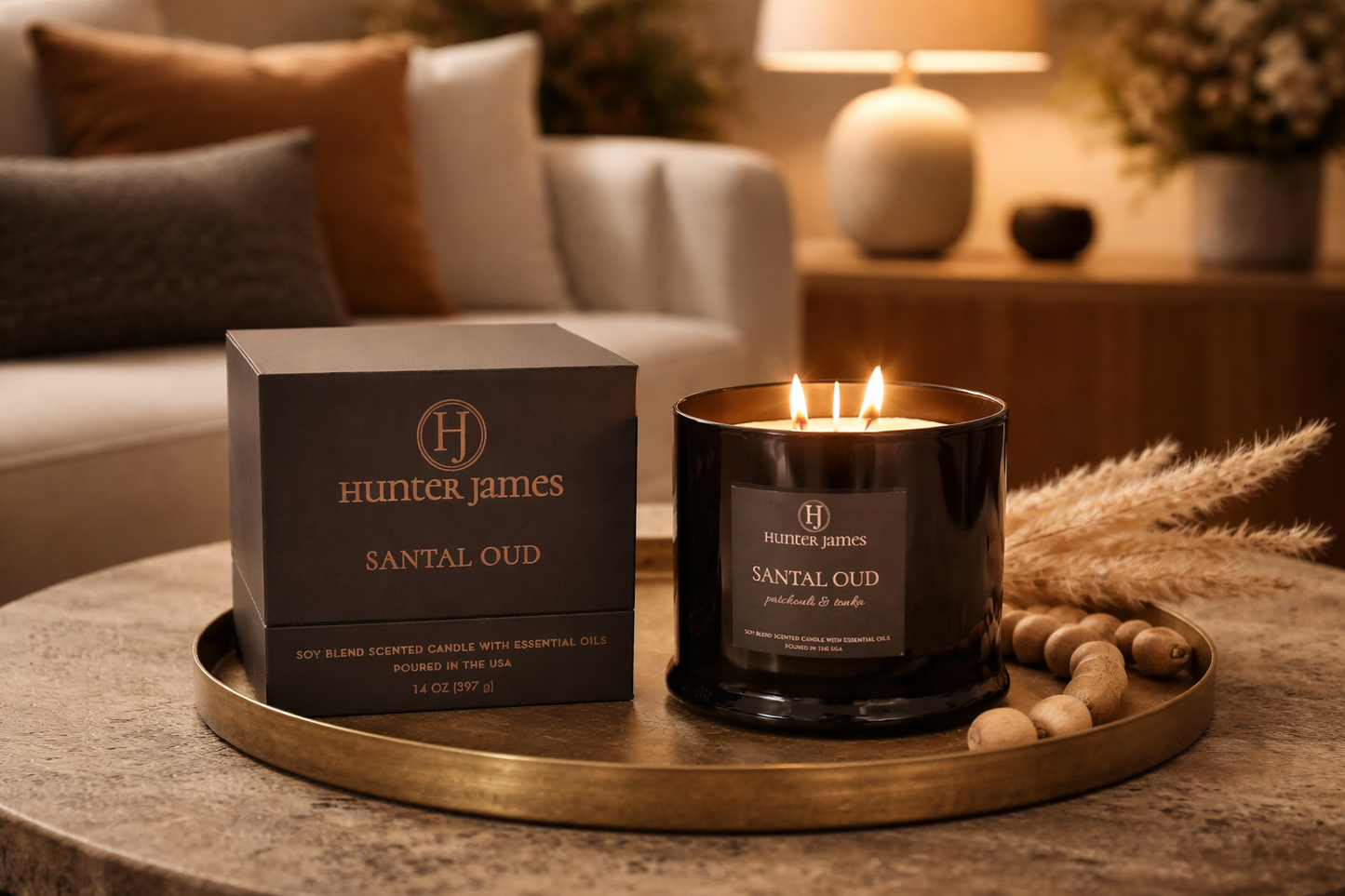 Santal Oud Candle