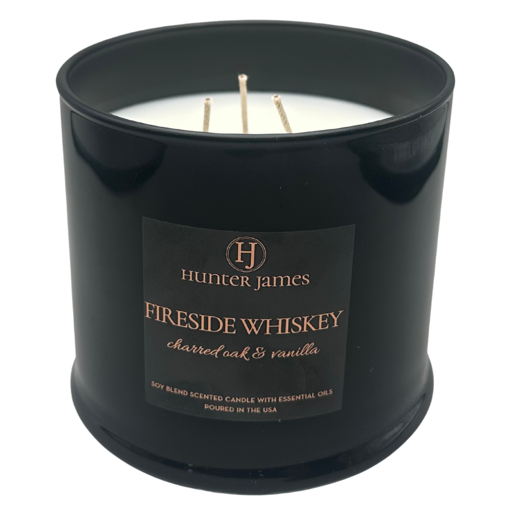 14oz Fireside Whiskey Soy Candle